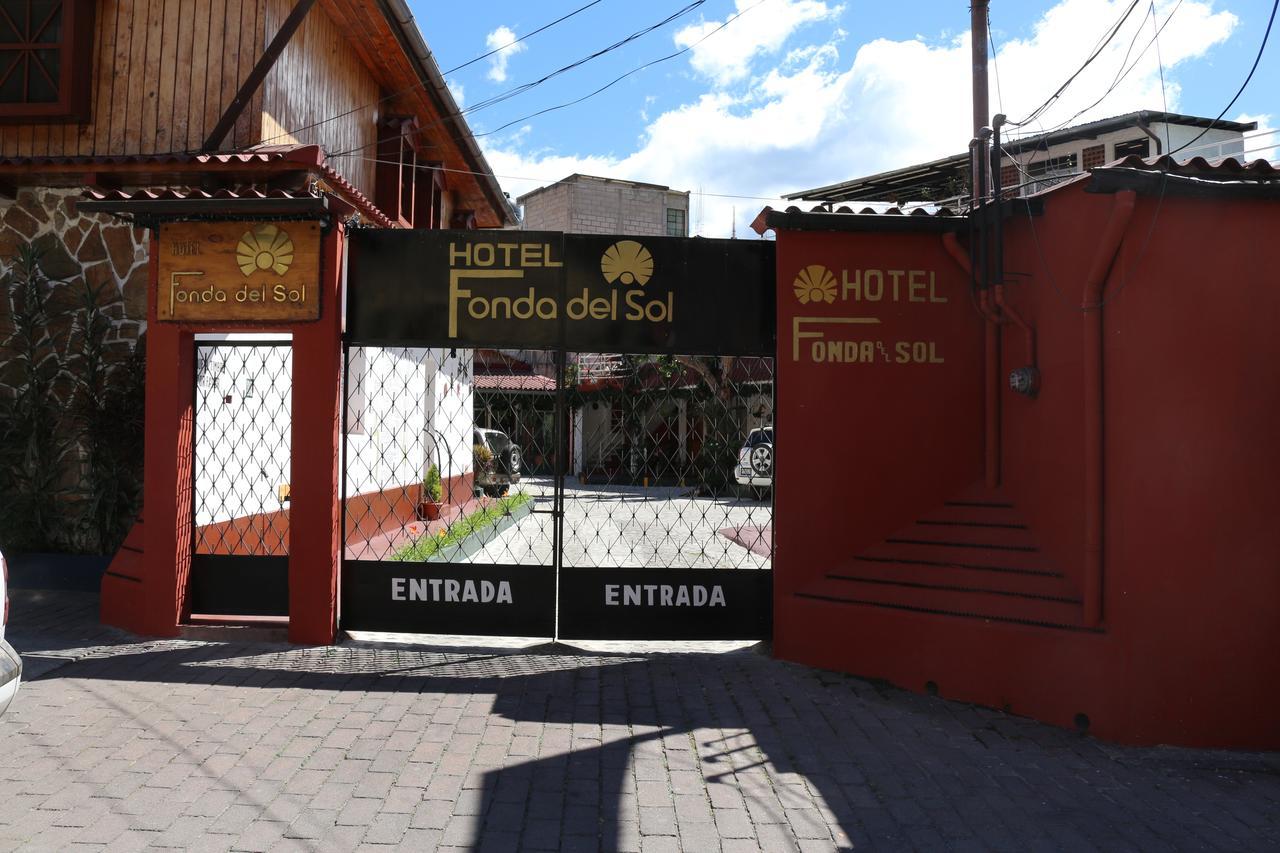 Hotel Fonda Del Sol Panajachel Eksteriør bilde